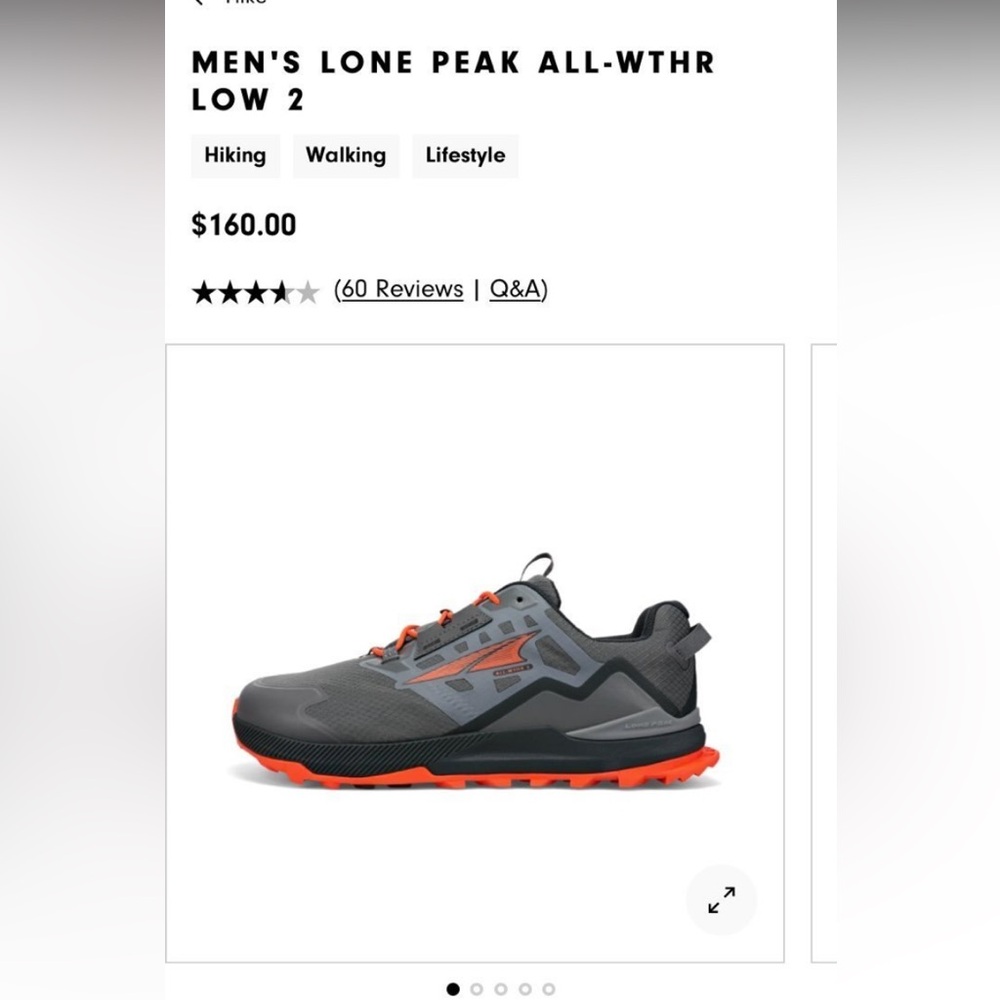 Altra trail running shoes